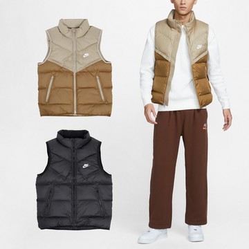 Nike 背心 Storm-FIT Windrunner Down 男款 保暖 立領 無袖 羽絨背心 單一價 FB8184-010