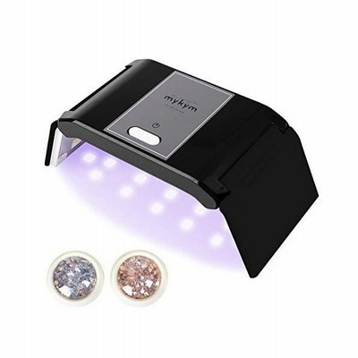 Mykym Uvライト Ledライト ネイルドライヤー レジンライト 硬化用ライト ３６ｗ 折りたたみ コンパクト ジェルネイル レジンクラ 通販 Lineポイント最大get Lineショッピング