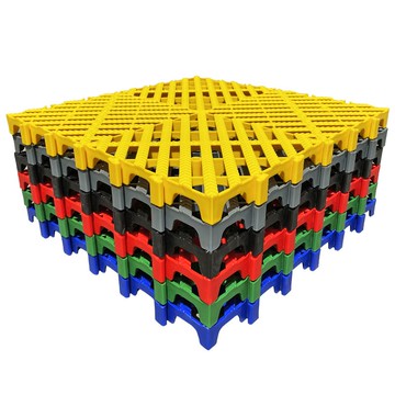 台灣公司 可開票 快速出貨 洗車房地格柵免挖槽汽車場美容店加厚排水漏水塑料拼接地面網格板