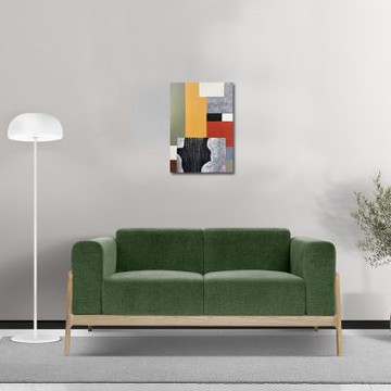 御畫房 當代國家級展覽畫家 抽象系列手繪油畫70×100cm(DB-133)