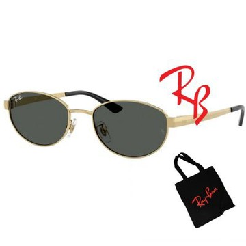 RayBan 雷朋 Jennie 代言款 時尚金屬太陽眼鏡 RB3774D 001/87 深灰鏡片 公司貨(搭贈RAY BAN托特包)