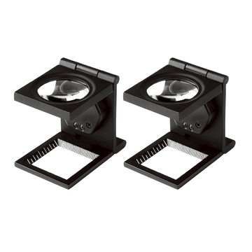 帶燈放大鏡 Set 2 9005B ABS+壓克力材質 2022年12月製造  黑色  1組