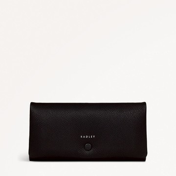 Radley London Womens Leather Mallow Street Large Flapover Matinee - Black Large