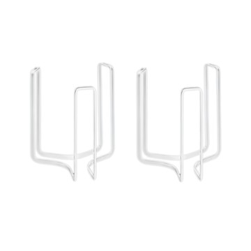 c005 日式廚房碗盤架 白色小號碗杯架  白色  2個