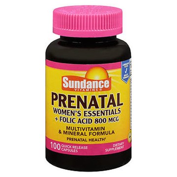 Sundance Prenatal Quick Release Capsules 100 Caps by Sundance