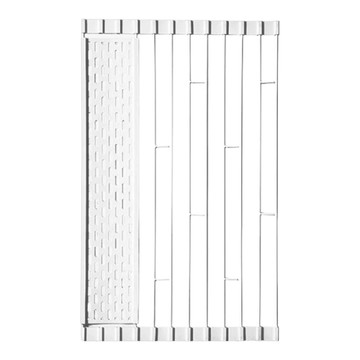 小麥購物 折疊水槽瀝水架 L308 白色 碗盤蔬果瀝水架  1個