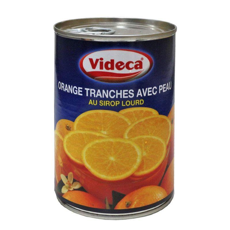 オレンジスライス 皮付 VIDECA 410g 缶詰 ビデカ