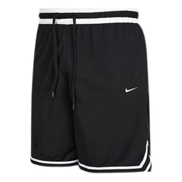 Nike Contrasting Colors Line Detail Lacing Straight Shorts Black