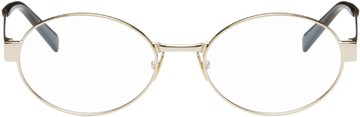 Saint Laurent 金色 New Wave Panthos 眼镜