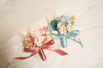 【竒花】主婚人胸花/婚禮胸花/新郎胸花/伴郎胸花/招待胸花