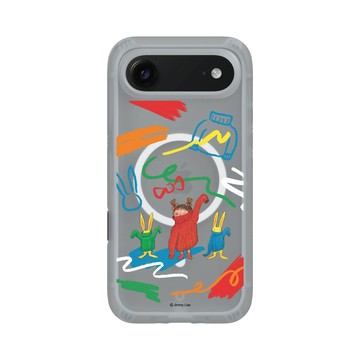 iPhone Air AirX 流變灰 - 幾米 Jimmy Liao - 兔子系列-大毛衣