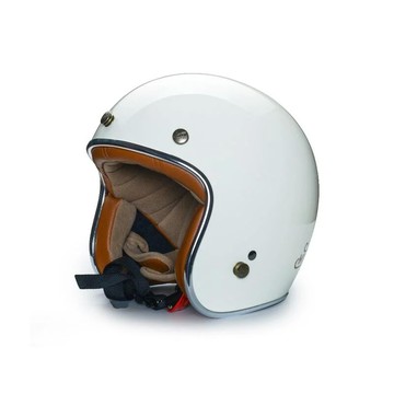 moder 摩德 morendi 莫蘭迪 亮光椰奶白 復古帽 安全帽