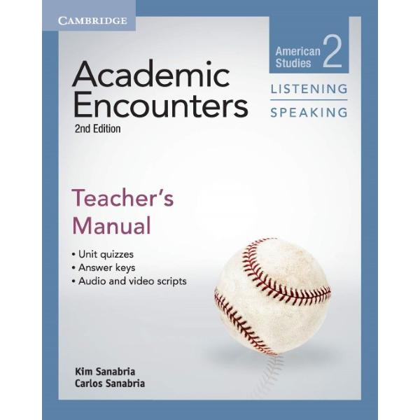 Academic Encounters E Level Teacher s Manual Listening and Speaking