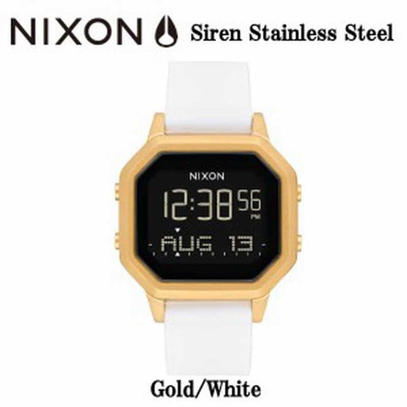 最大56%OFFクーポン Nixon Siren ホワイト assetplus.com.py