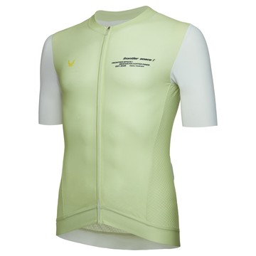 frontier space! Coffee Biker jersey 短袖男款紀念車衣 (薄荷綠)
