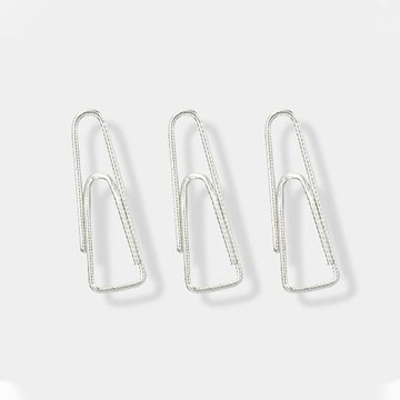 【龍品文創】力大 ABEL 45206 25mm筒裝三角迴紋針500支