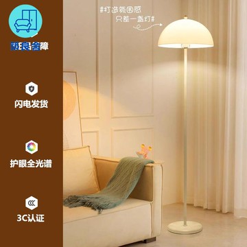 工廠直銷 110v落地燈 立燈 茶几燈 檯燈 床頭燈 花苞落地燈ins奶油風客廳沙發邊書房臥室氛圍燈美式落地立式臺燈特惠/全館免運 特價出 開立發票 售後保障z211