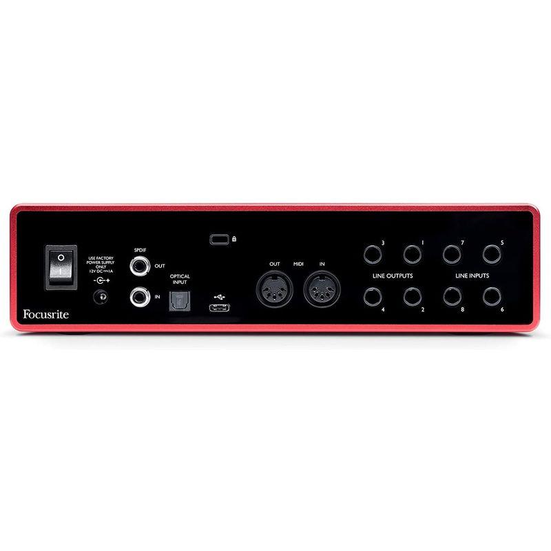 Focusrite Scarlett 18i8 3rd Gen オーディオインターフェイス