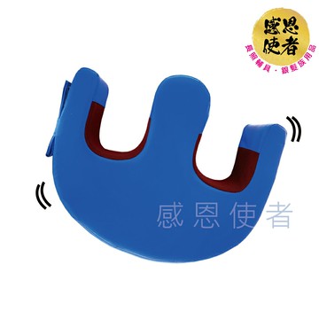 山型腳枕 1個入 ZHCN2306 可拆式乳膠防水枕套 身體定位 臥床簡單運動
