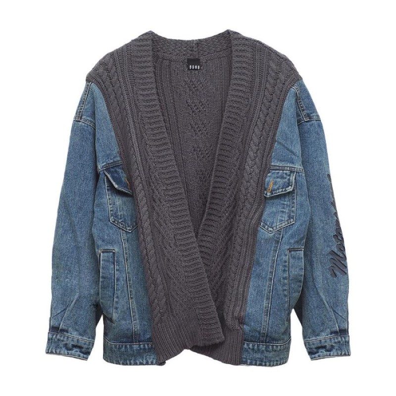 BAGARCH バガーチ KNIT COMBI DENIM JKT BH-1397 ジャケット メンズ