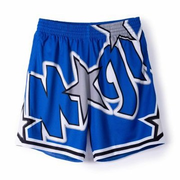 M&N Short Orlando Magic Blue 魔術 短褲 MITCHELL-08