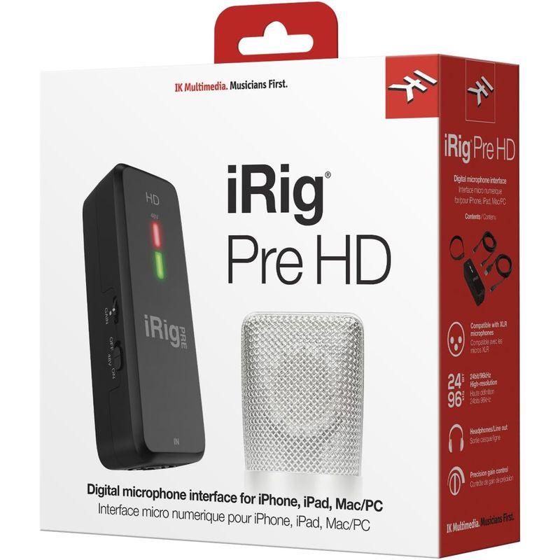 IK Multimedia iRig Pre HD クラスAプリアンプ搭載モバイル・マイク・インターフェイス国内正規品