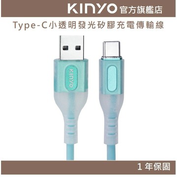 〖KINYO〗 Type-C簡約質感充電傳輸線-1M (USBC)