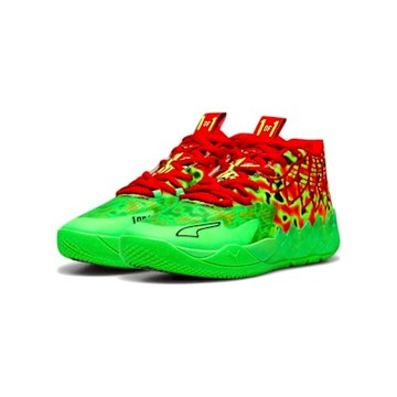 Puma LaMelo Ball MB.01 Thermal籃球鞋螢光紅綠310508-01