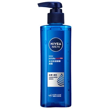 NIVEA 妮維雅 男士水活保濕精華凝露  高保濕玻尿酸 凝露質地 清爽不黏膩  150ml  1瓶