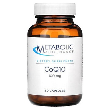 Metabolic Maintenance, 輔酶 Q10，100 毫克，60 粒膠囊