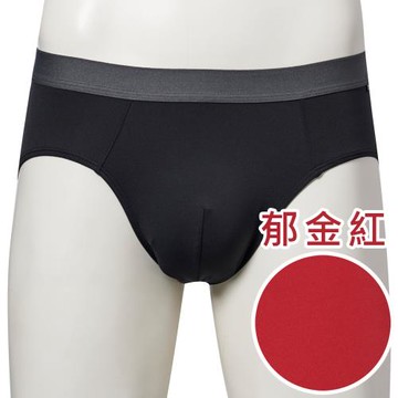 【Swear 思薇爾】SOLIS 森林王子系列M-XXL素面貼身三角男褲(郁金紅)