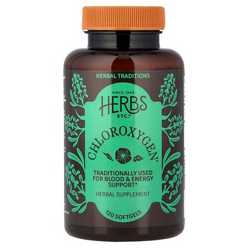 Herbs Etc., ChlorOxygen®，120 粒軟膠囊