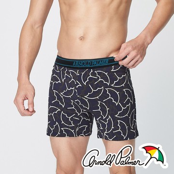 【Arnold Palmer 雨傘】LOGO大傘動能平口褲│AP內褲│四角褲│內褲│男內褲│男內│男生衣著│運動