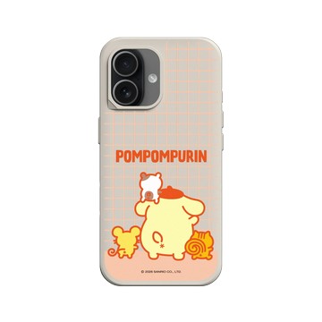 iPhone 17 SolidX 貝殼灰 - 三麗鷗-布丁狗30週年 PomPomPurin (30th Anniversary) - 最萌的背影