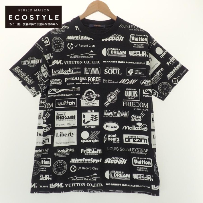 Louis Vuitton オールオーバーロゴ Tシャツ LOUIS VUITTON オールオーバープリント ロゴ Tシャツ