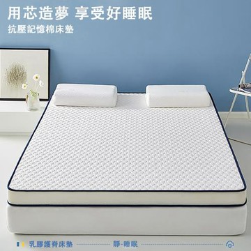 乳膠床墊 120*200cm軟床墊 家用榻榻米海綿墊 記憶棉床墊