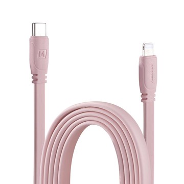 Go Link MFI to C 傳輸線DL37 (120cm)-共3色 粉