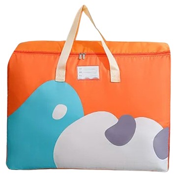 E.City 大容量卡通衣被搬家打包收納袋  70x50x29cm  高密度牛津布  3個裝  70 x 50 x 29cm  3個  1組