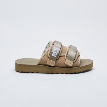 SUICOKE MOTO-Mab OG-056MAB 灰褐色 毛絨 抗菌內裡 拖鞋【SK21056MABTU】