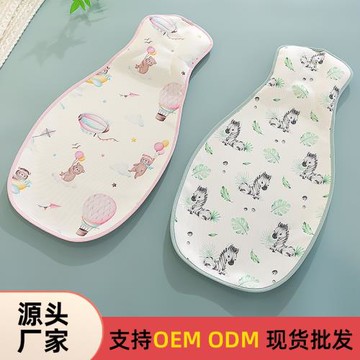 抱娃手臂墊嬰兒夏季喂奶哺乳神器冰絲涼席胳膊哄睡涼墊枕頭托冰袖