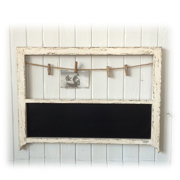 實木復古做舊黑板 照片墻 經典墻飾 法式鄉村1入