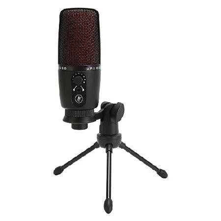 USB Microphone, Sensitive RGB 192khz 24bit Condenser Microphone for Recording