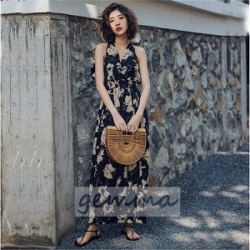 マキシワンピース リゾートワンピ レディース ノースリーブ バックシャン ロングワンピース大人 フレア ボタニカル柄 海 旅行 大人 セク 通販 Lineポイント最大1 0 Get Lineショッピング