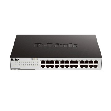 D-Link 友訊科技 24埠 Gigabit 非網管型交換器  DGS-1024C  1個