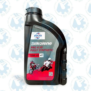 《油工坊》FUCHS 4T SILKOLENE PRO 4 XP 10W40 全合成酯類機油 印尼