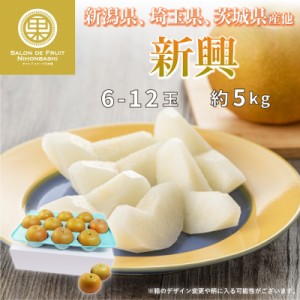 [予約 11月15日-11月30日の納品]  新興 和梨 約5kg 6-12玉 新潟県 埼玉県 茨城県 他 秋ギフト 梨 日本梨　冬ギフト お歳暮 御歳暮