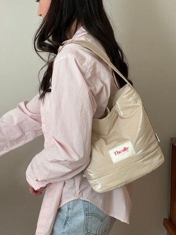 韓國 The Ally | BOLD BAG (附小袋) | 米色 | 手袋 單肩包