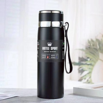 【316材質】智能感測LED數字顯示溫度 真空不锈鋼保溫瓶 ( 1000ml )
