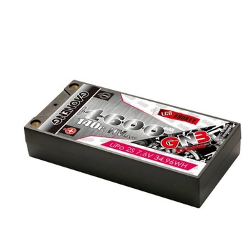 ✿AREA.TOY✿ GNB 高能 2S 7.6V 140C 4600mAh 6600mAh新版低重心效能短版 硬殼電池