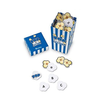 Learning Resources 爆米花字母遊戲  爆米花 多色  1組